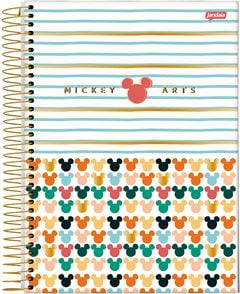 CADERNO CD MICKEY 10X1 160F 69517