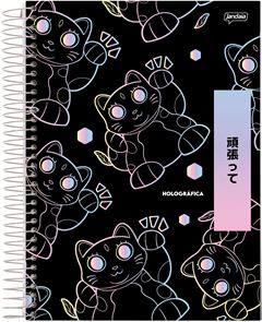 CADERNO CD HOLOGRAF 10X1 160F 71143