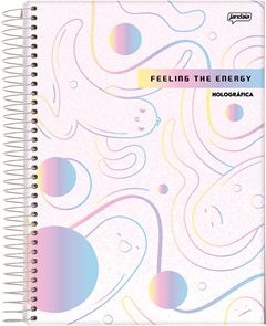 CADERNO CD HOLOGRAF 10X1 160F 71143