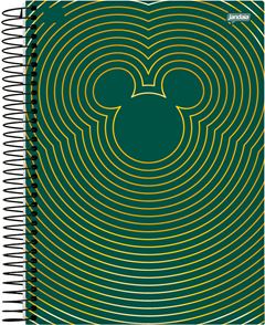 CADERNO CD MICKEY 1X1 80F 71357
