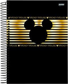 CADERNO CD MICKEY 10X1 160F 71358