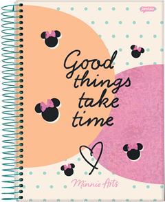 CADERNO CD MINNIE 1X1 80F 72994