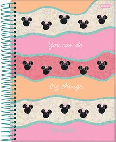 CADERNO CD MINNIE 1X1 80F 72994