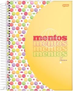 CADERNO CD MENTOS 1X1 80F 77050