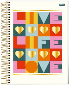 CADERNO CD WISH 1X1 80F 69027