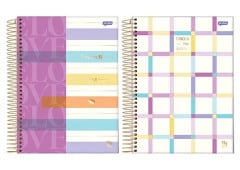 CADERNO CD WISH 10X1 160F 69028