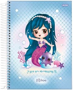 CADERNO CD NINA 20X1 320F 76704