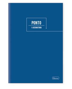 LIVRO PONTO 1 ASSINATURA 100F 0329067