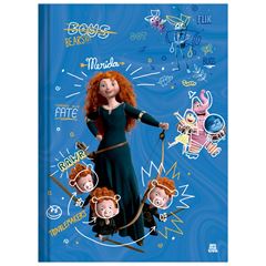 CADERNO BROCH PIXAR 1X1 80F 10464