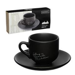 Xicara Cafe Manhat Pta 90ml 68pt