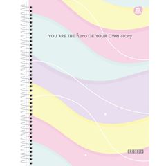 CADERNO CD CRISTALES 15X1 240F 10768
