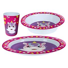 Kit Refeicao Inf Unicorn 437435