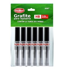 MINA GOLLER 0,5MM 2B 6TB G-1764