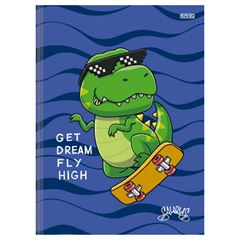 CADERNO BROCH SAURO 1X1 80F 10461