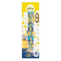 LAPIS PRETO MINIONS 3P 905642