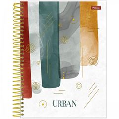 CADERNO CD COL URBAN 10X1 160F 6813