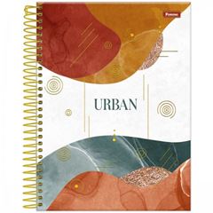 CADERNO CD COL URBAN 10X1 160F 6813