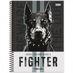 CADERNO CD POWER DOG 20X1 320F 8198