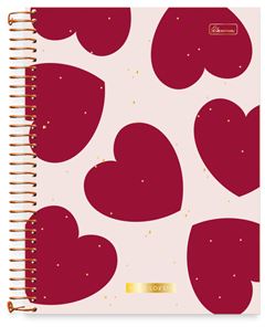 CADERNO CD UNIV ITS LOVE 20X1 320F 0533027