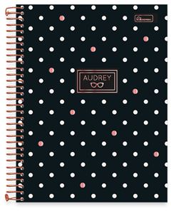CADERNO CD UNIV AUDREY 10X1 160F 0840002