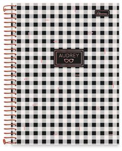 CADERNO CD UNIV AUDREY 20X1 320F 0840004
