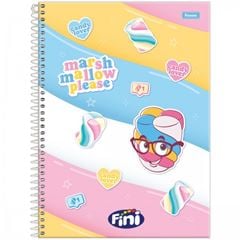CADERNO CD FINI 15X1 240F 7033
