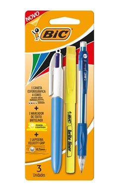 KIT BIC UNIVERSITARIO 3P 524339