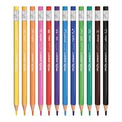 LAPIS COR BIG APAGAV 12C 10344