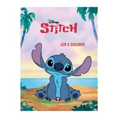 Livro Ler E Colorir. Md Stitch 8944