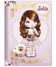 CADERNO 1/4 BROCH JOLIE 80F 383899
