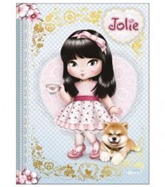 CADERNO 1/4 BROCH JOLIE 80F 383899