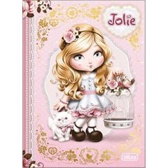 CADERNO 1/4 BROCH JOLIE 80F 383899