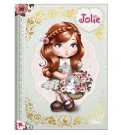 CADERNO BROCH COL JOLIE 160F 383902