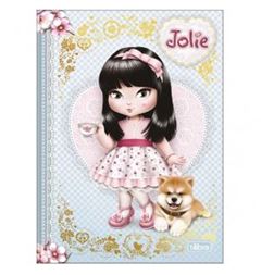 CADERNO BROCH COL JOLIE 160F 383902