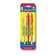 CANETA ESF 07 VIP RET FN HARIBO 3P AZUL 003098001