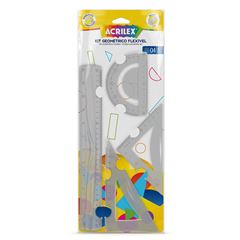 KIT GEOMETRICO FLEX TRANSP 11742000