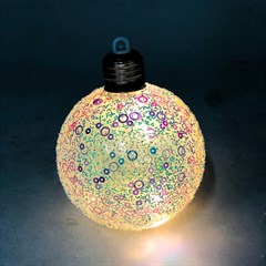BOLA NAT LED GLIT WF1645