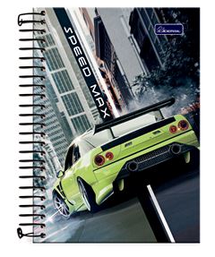 CADERNO CD SPEED MAX 10X1 160FLS 0530009