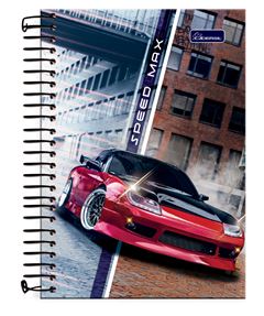 CADERNO CD SPEED MAX 10X1 160FLS 0530009