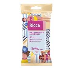 Lencos Umed Antissep Ricca 10p Praia Lrj