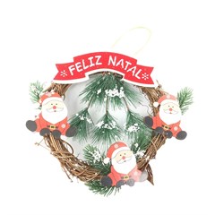 GUIRLANDA NOEL FELIZ NAT 20CM WF1678