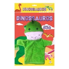 LIVRO FANTOCHE DINOSSAURO 4742