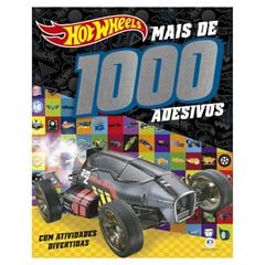 LIVRO 1000 ADESIVOS HOT WHEELS 2052
