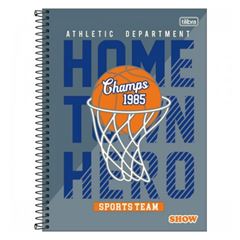CADERNO CD SHOW 10X1 160F 799521