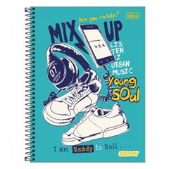 CADERNO CD SHOW 10X1 160F 799521