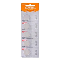 BATERIA ALFACELL 3V 5P CR2032C5