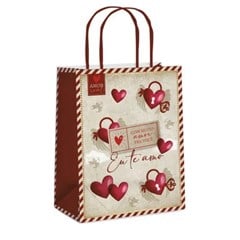 SACOLA PAP 26X19,5 AMOR REAL 14002116