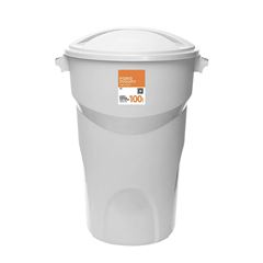 LIXEIRA 100L RED C/T BCA 446