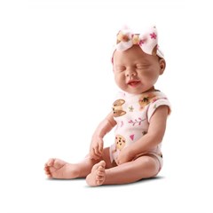 BONECA REBORN PREM OLHO FECHADO 915