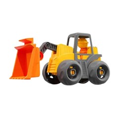 TRATOR CARREGADEIRA C/BONECO 1061